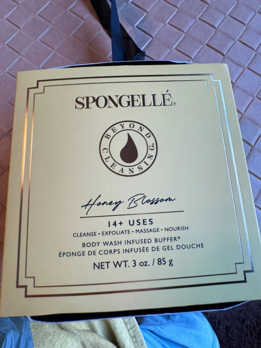 2 Spongelle Beyond Cleansing Body Wash Infused Buffer New